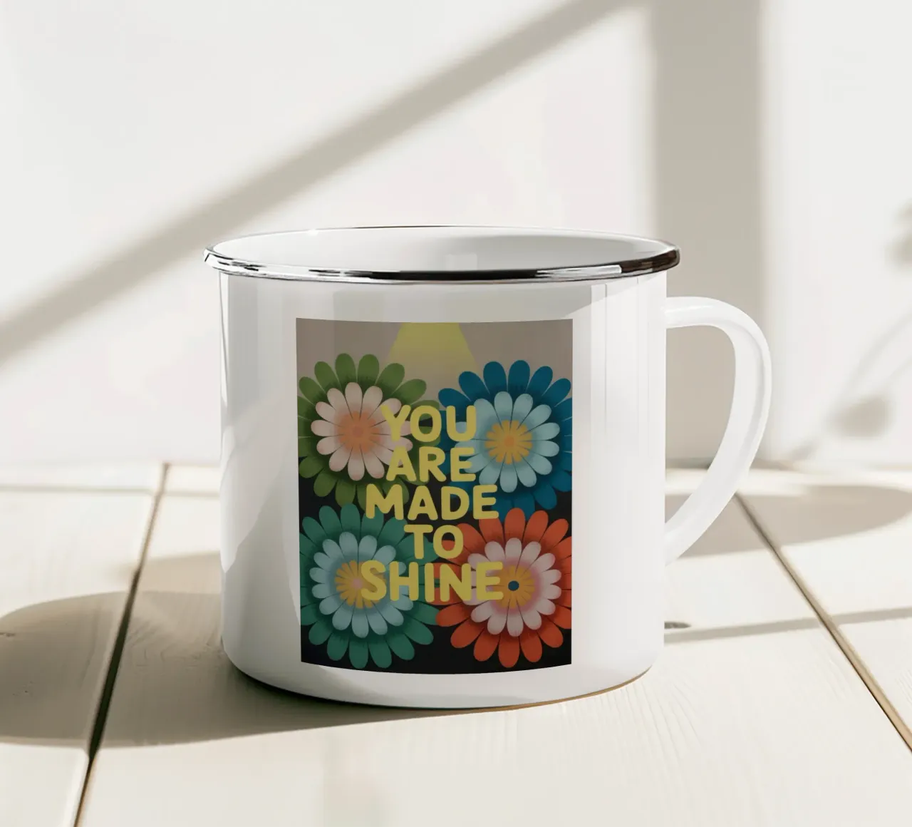 You Are Made To Shine – Motivation tazza in smalto da 20 Farben