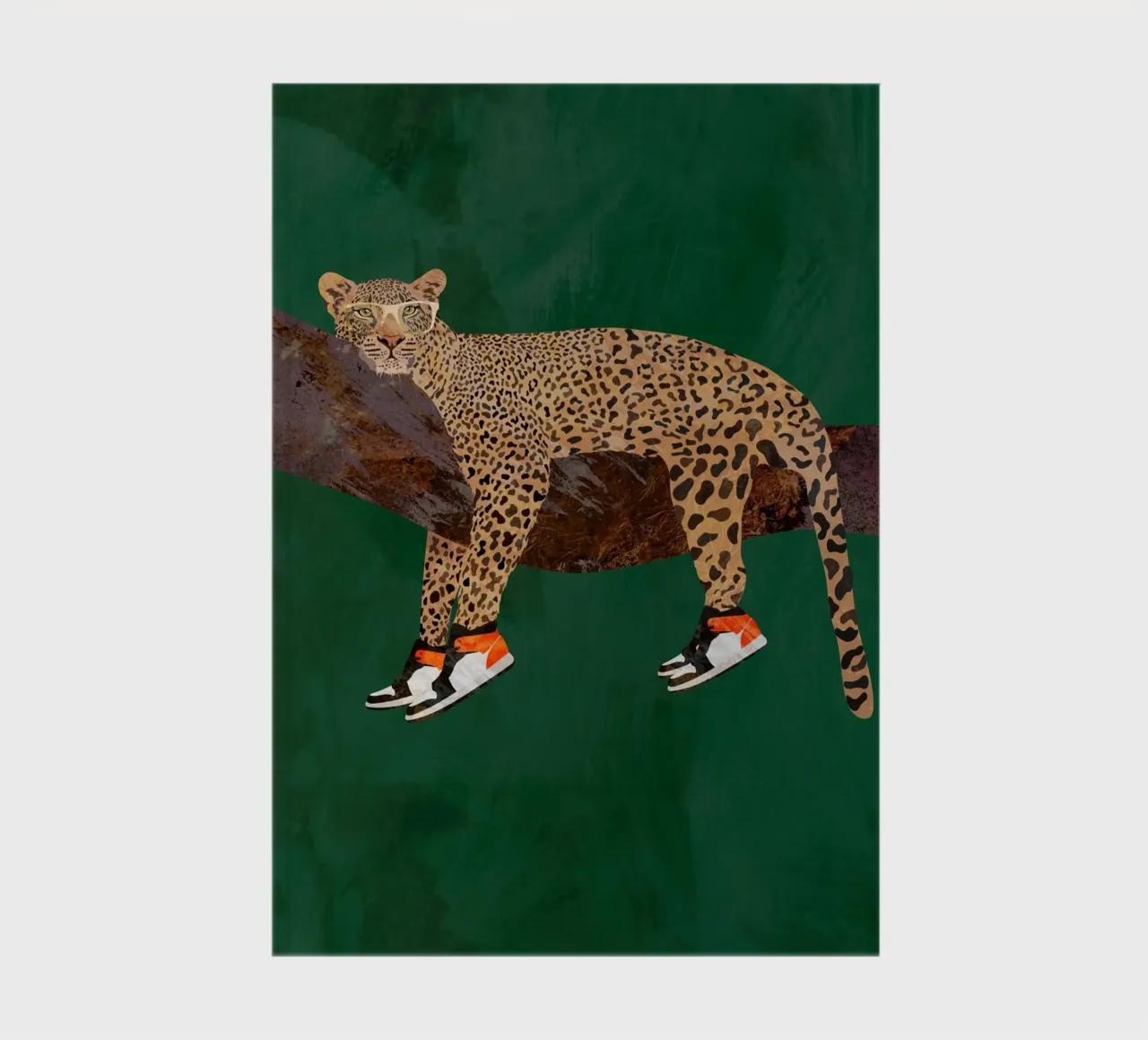 Lazy leopard in sneakers diario da SarahManovski