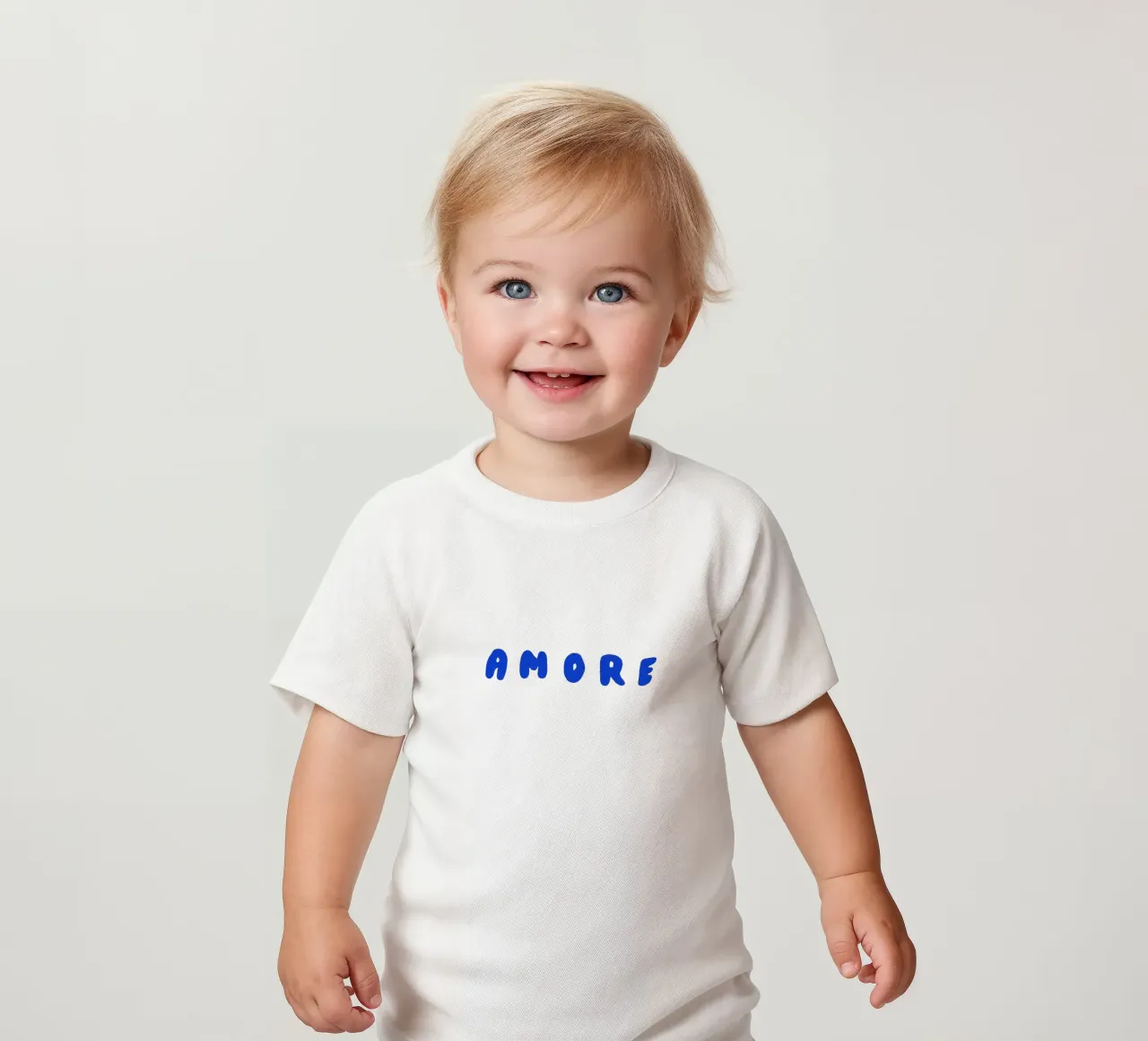 AMORE baby t-shirt by Maren Gross