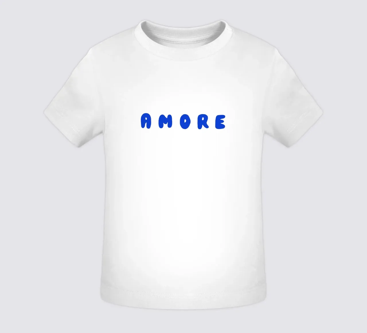 AMORE baby t-shirt by Maren Gross