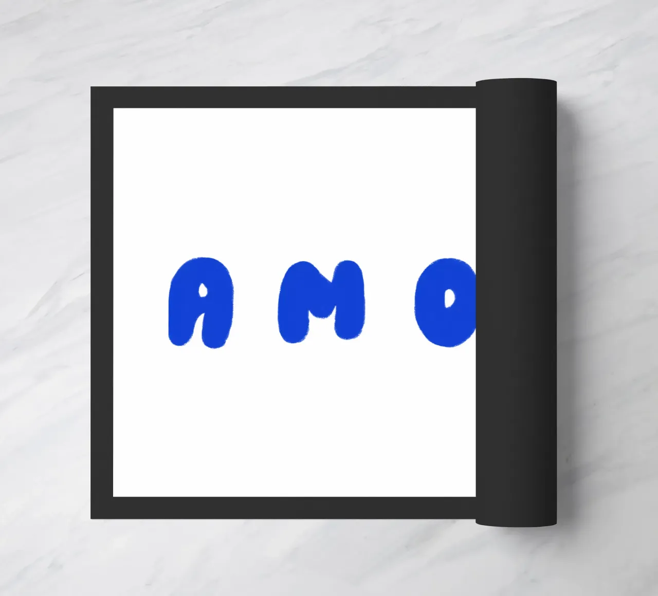 AMORE doormat by Maren Gross