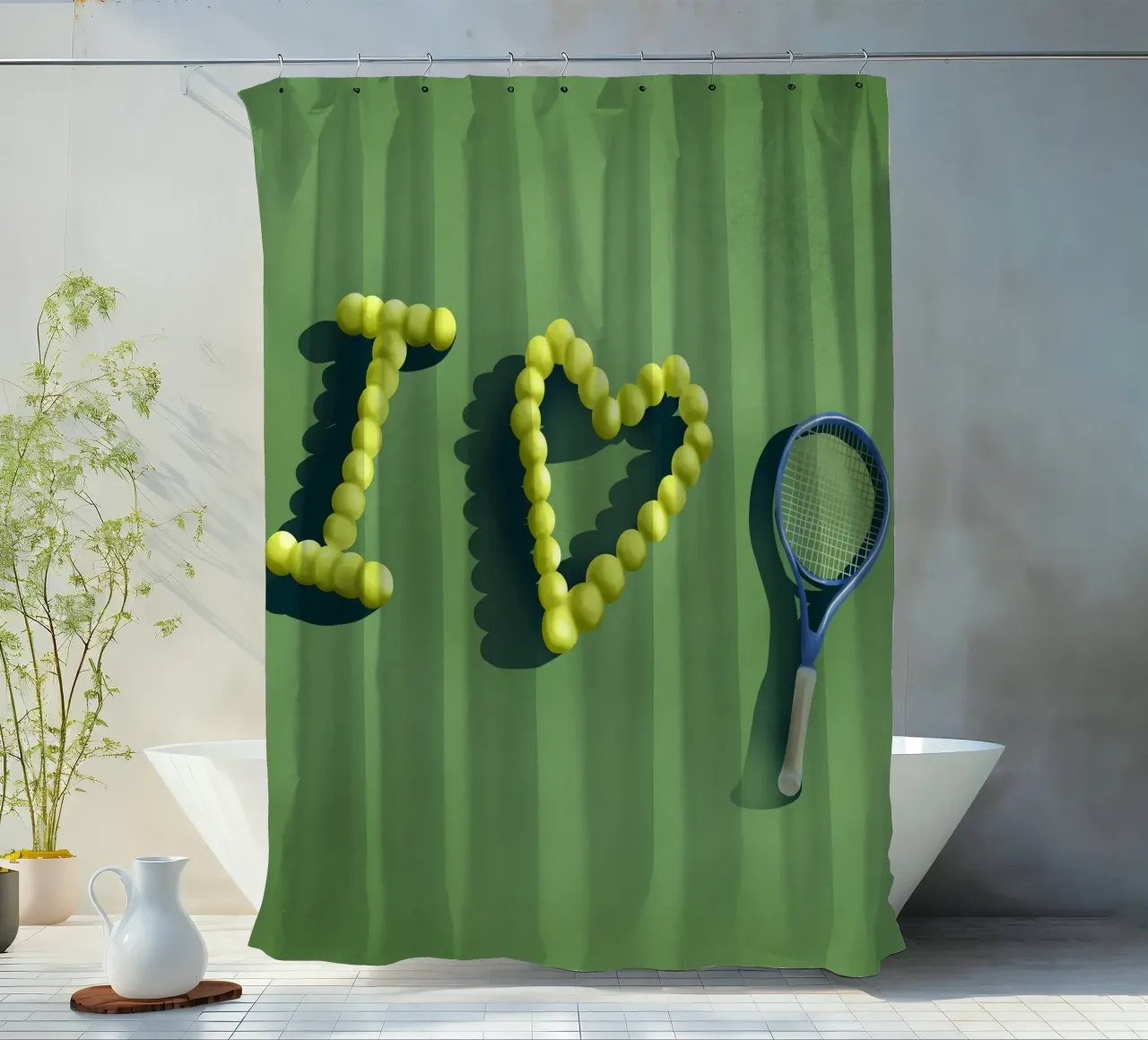 Love for the Game tenda da doccia da cityart