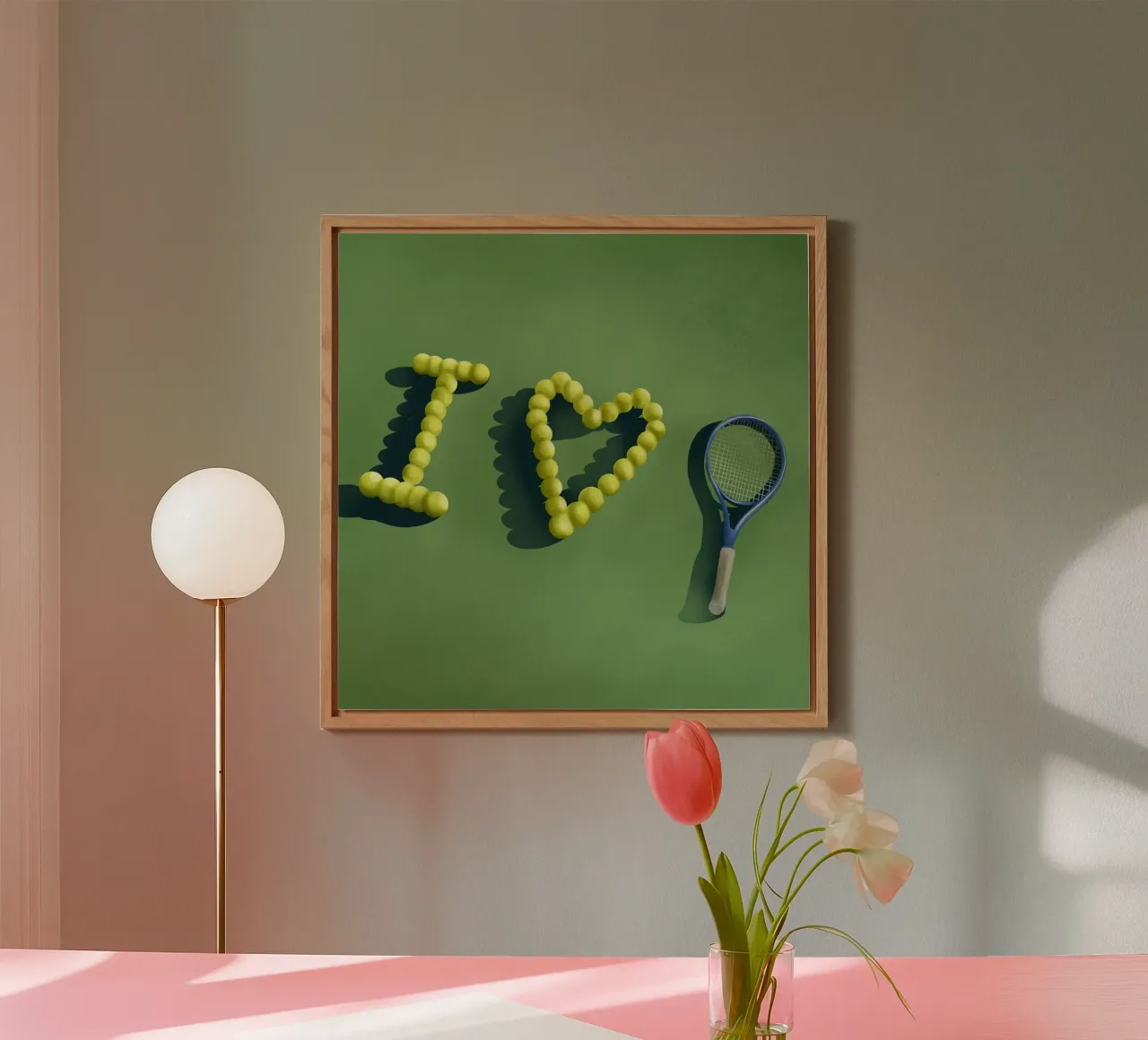 Love for the Game alluminio dibond da cityart