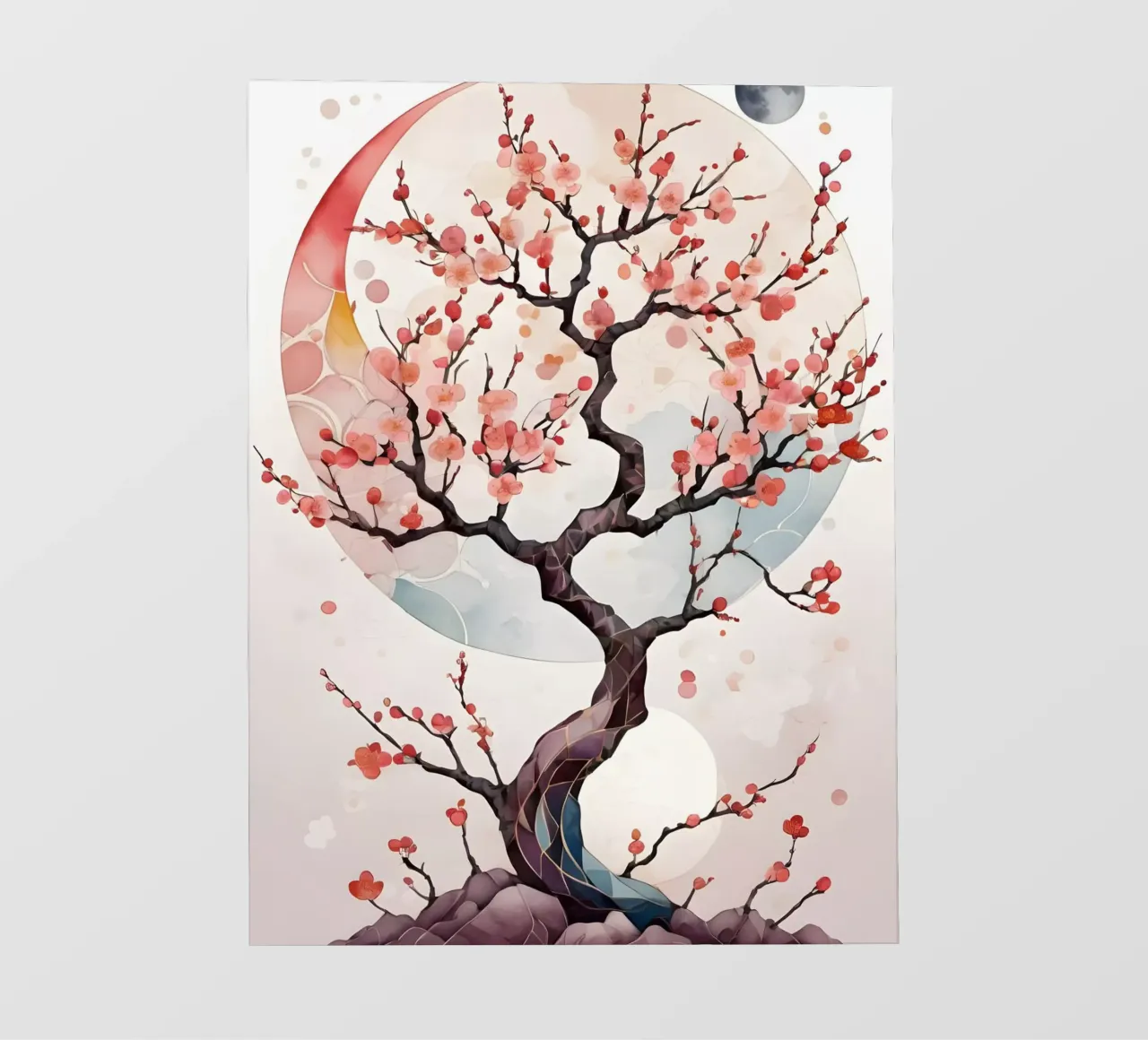 Blossoming Serenity pellicola backlit da Artistic-shop
