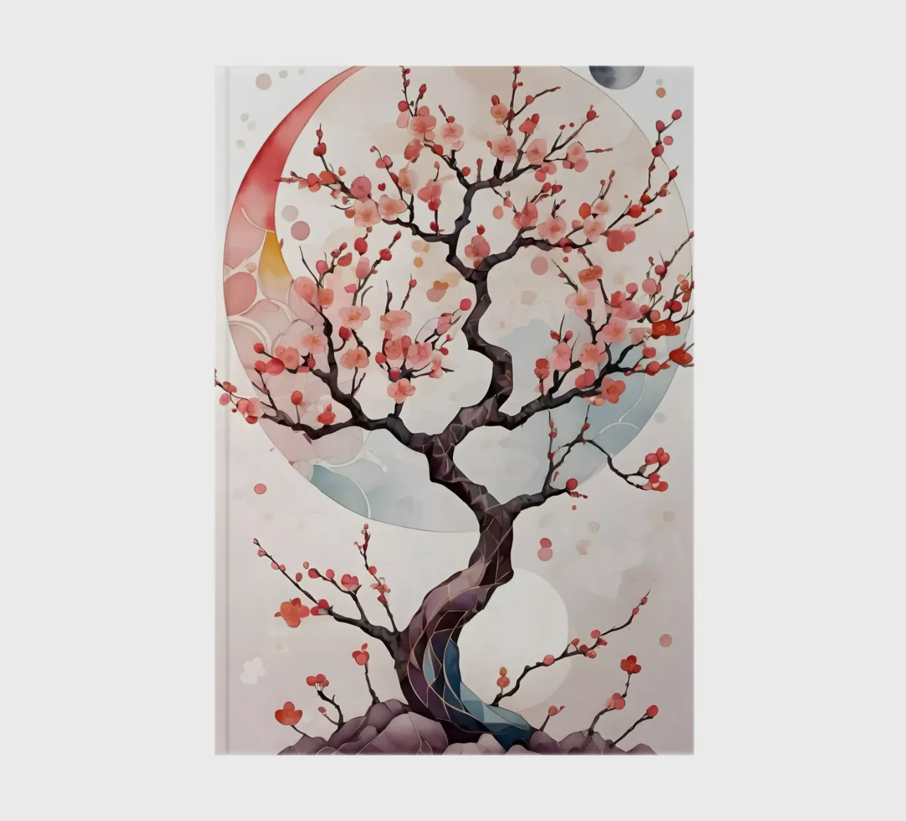 Blossoming Serenity notebook by Artistic-shop