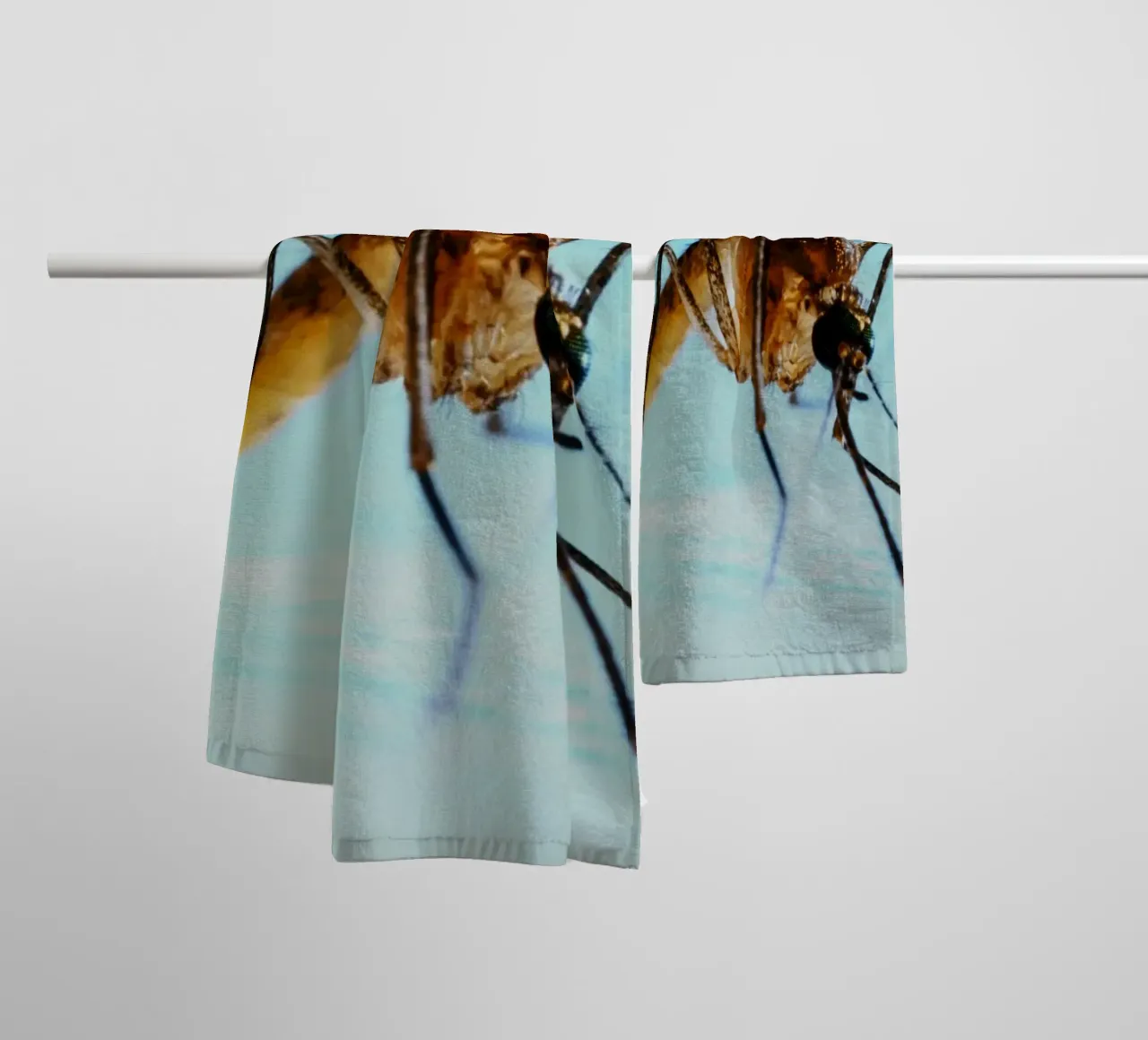 Piccolo ma non invisibile asciugamano da bagno da Nature's Palette