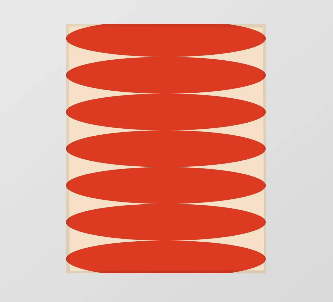 Cirkelvormige rekstapel fotobehang van galihstudio