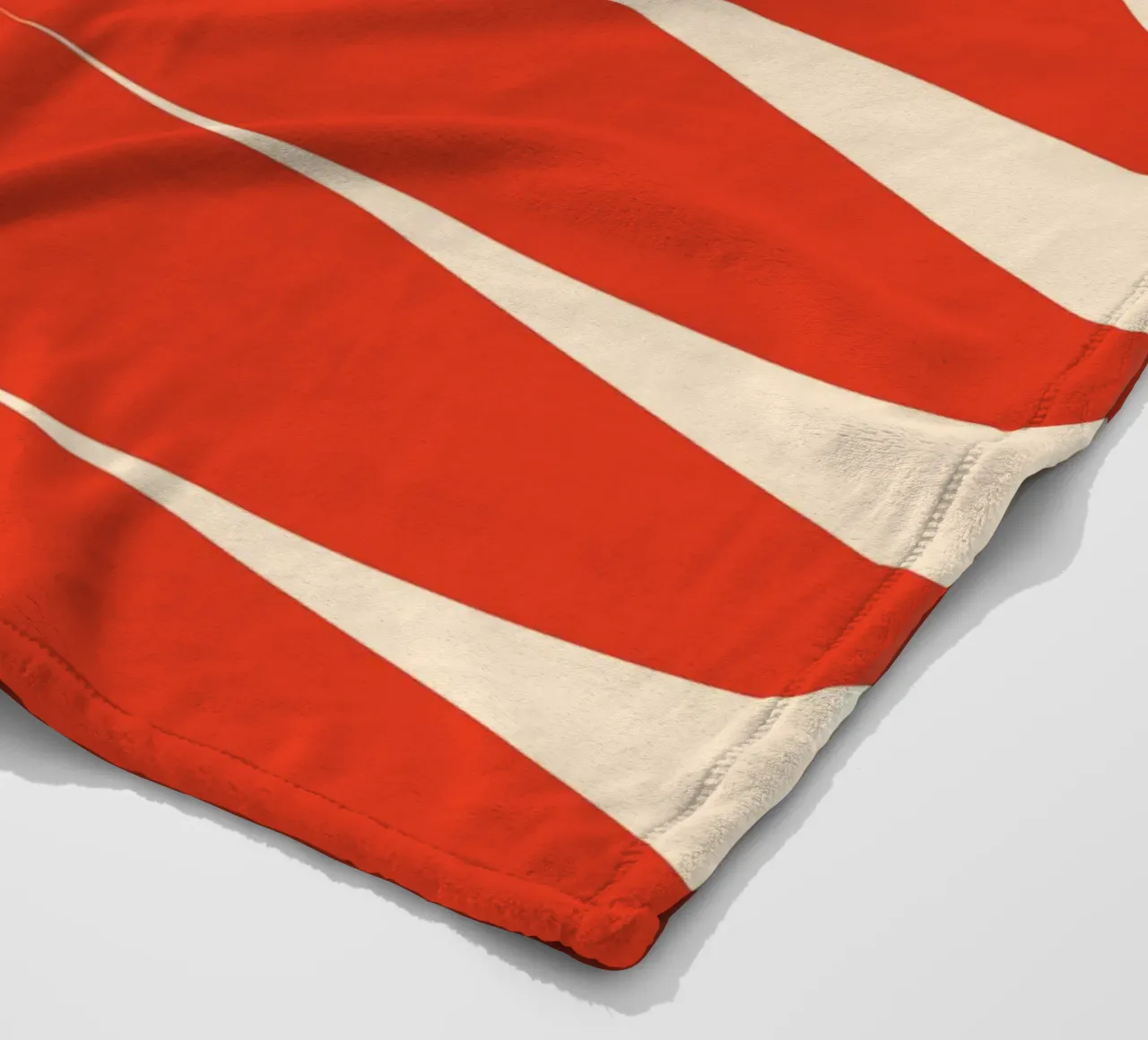 Circle stretch stack fleece blanket by galihstudio