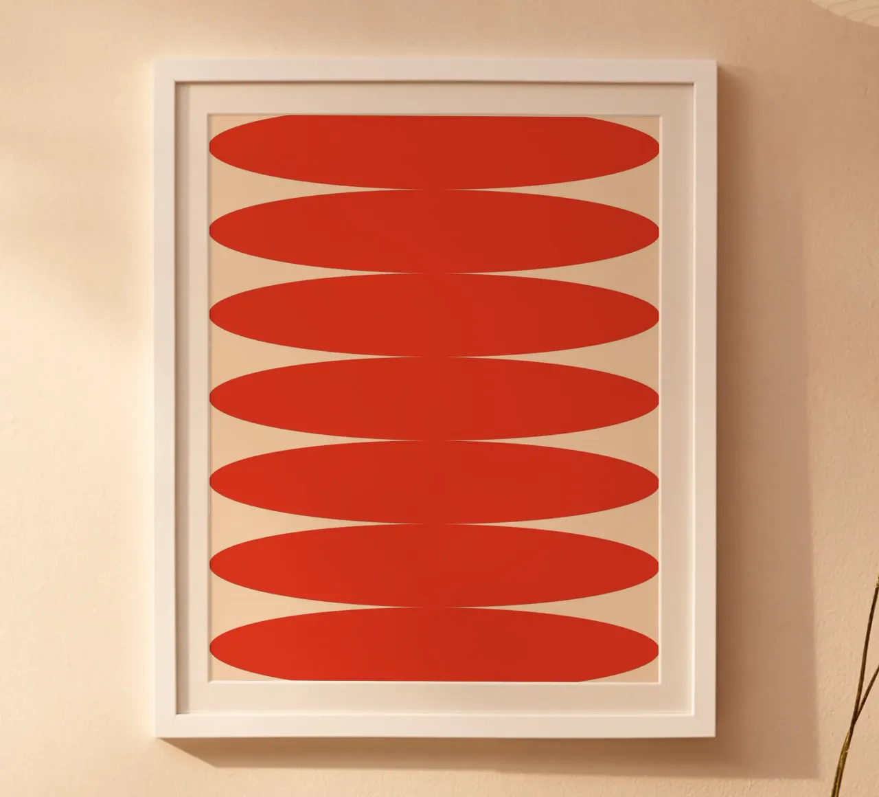 Kreis Stretch Stack Poster von galihstudio