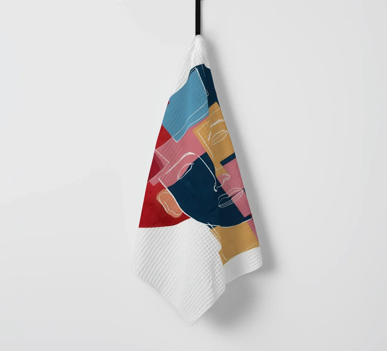 Vision cubiste fragmentée torchon de Katarsis Mann
