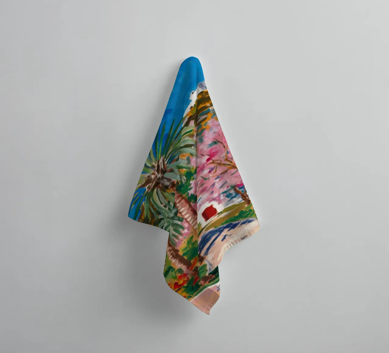 Paradiso delle palme Sakura asciugamano da bagno da Angkasa Mist