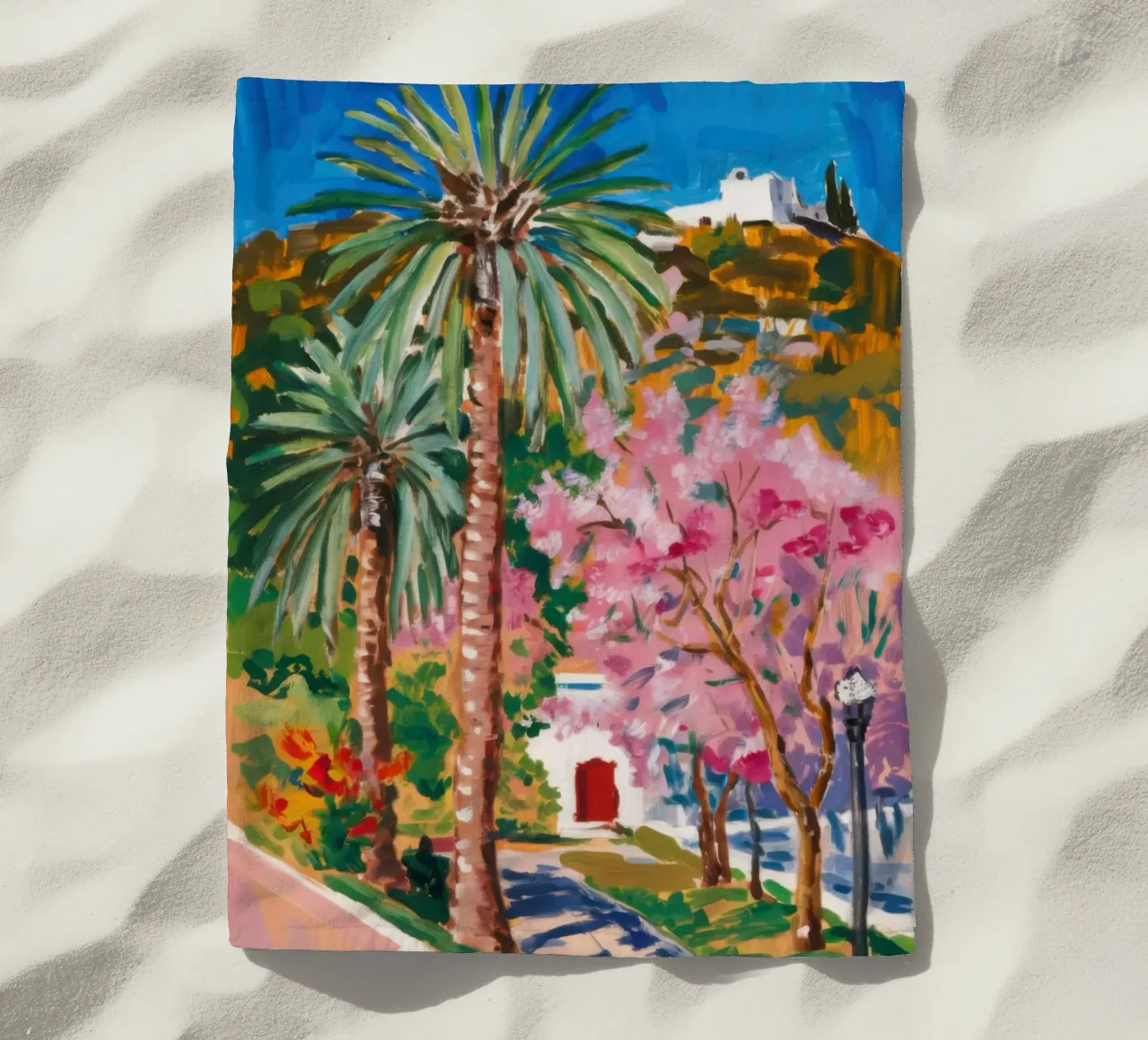 Paradiso delle palme Sakura telo mare da Angkasa Mist