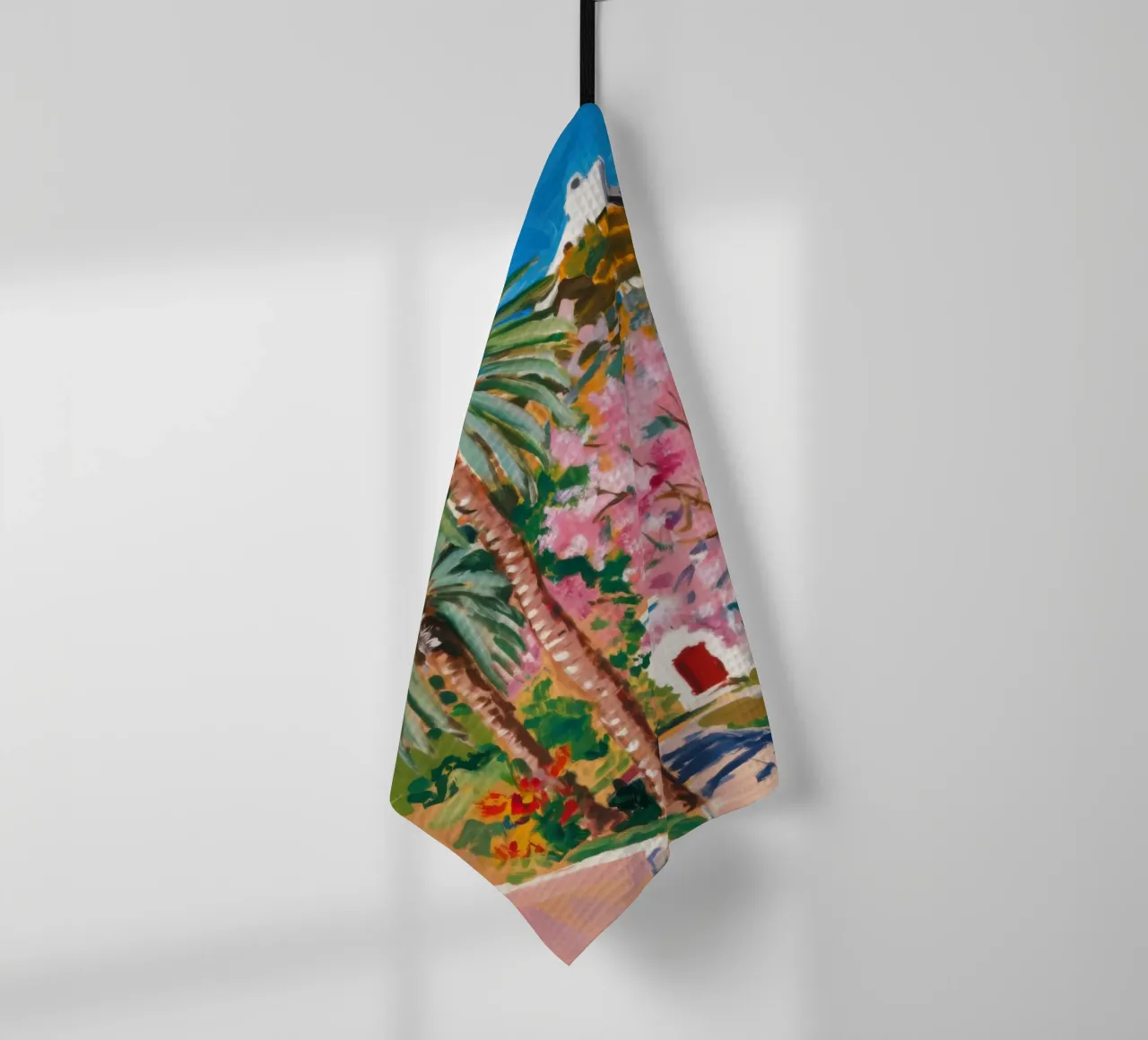 Paradiso delle palme Sakura canovaccio da cucina da Angkasa Mist