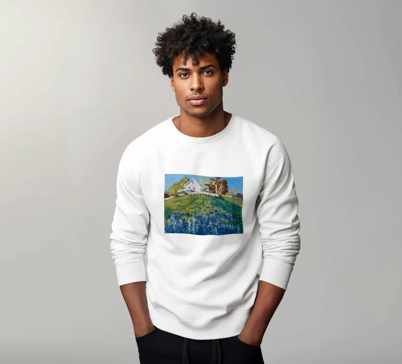 Finca Azure Field sudadera de Angkasa Mist