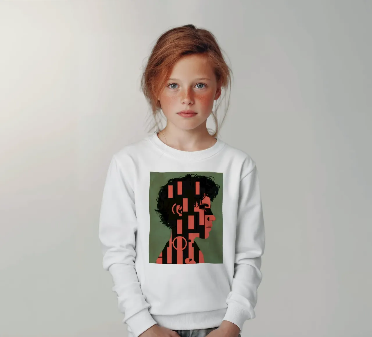 Profilo del modello grafico felpa bambino da Katarsis Mann