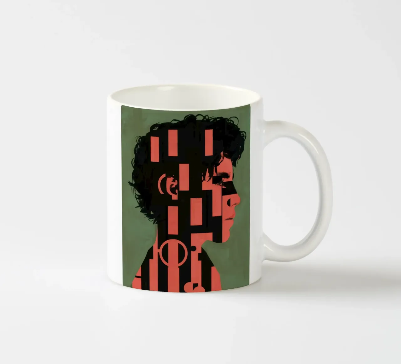 Profilo del modello grafico tazza in ceramica da Katarsis Mann