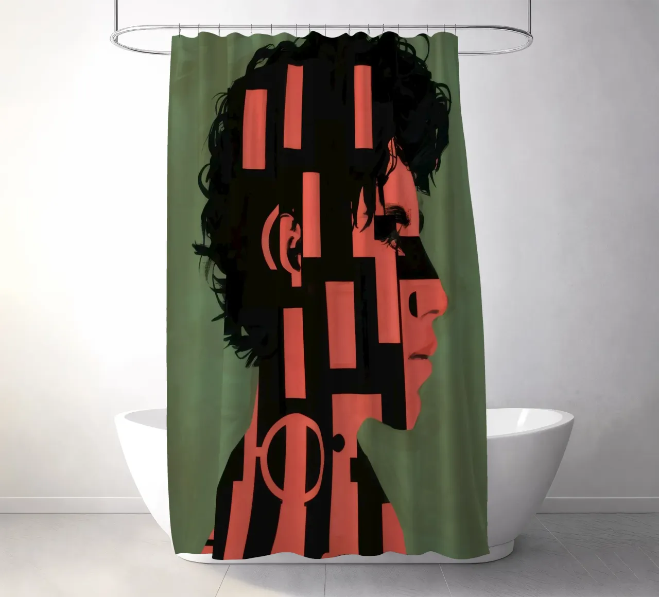 Profilo del modello grafico tenda da doccia da Katarsis Mann