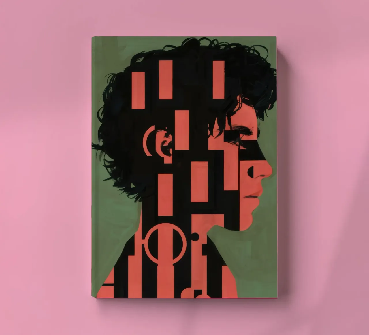 Graphic Pattern Profile notebook by Katarsis Mann