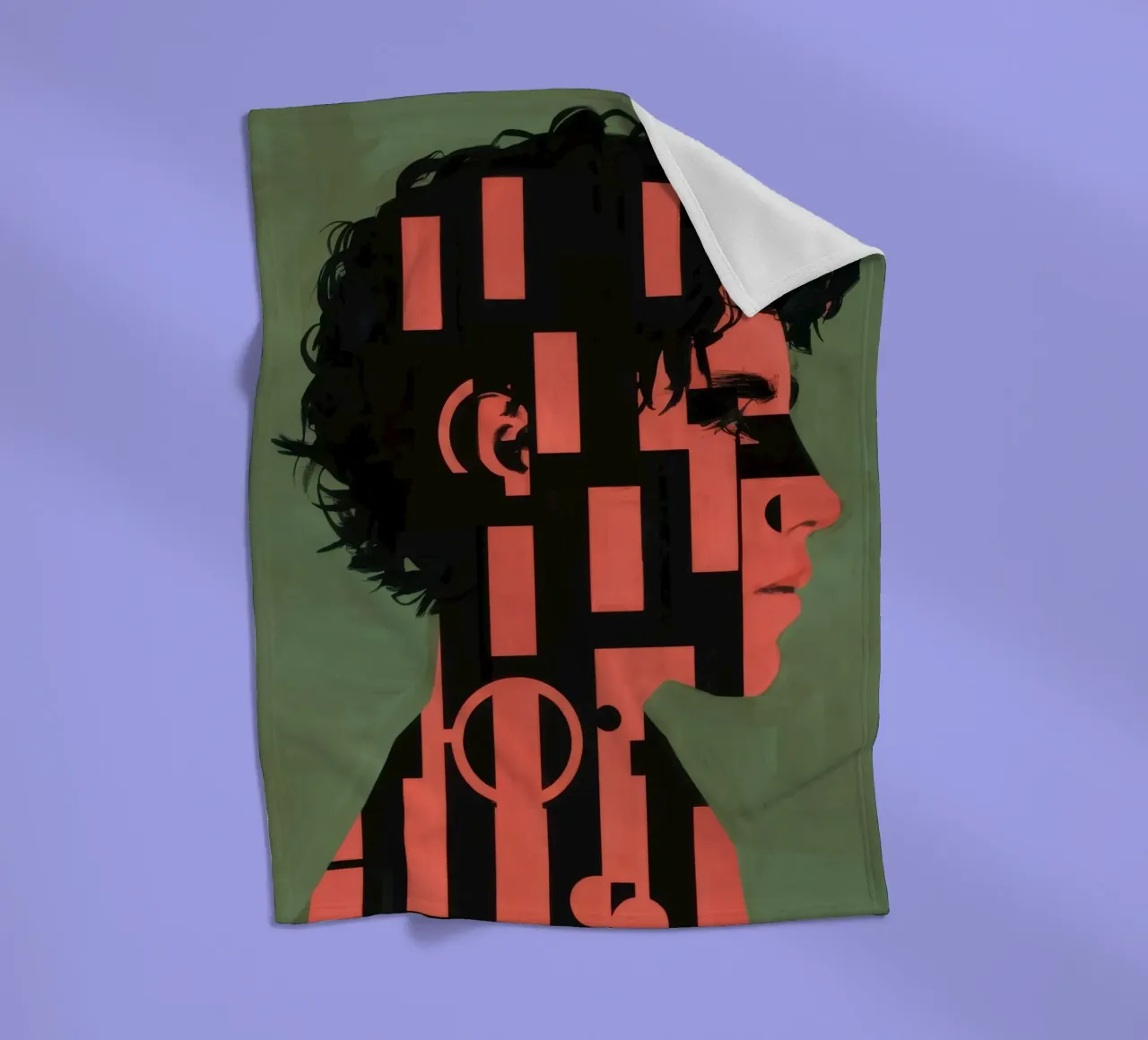 Profilo del modello grafico coperta in pile da Katarsis Mann