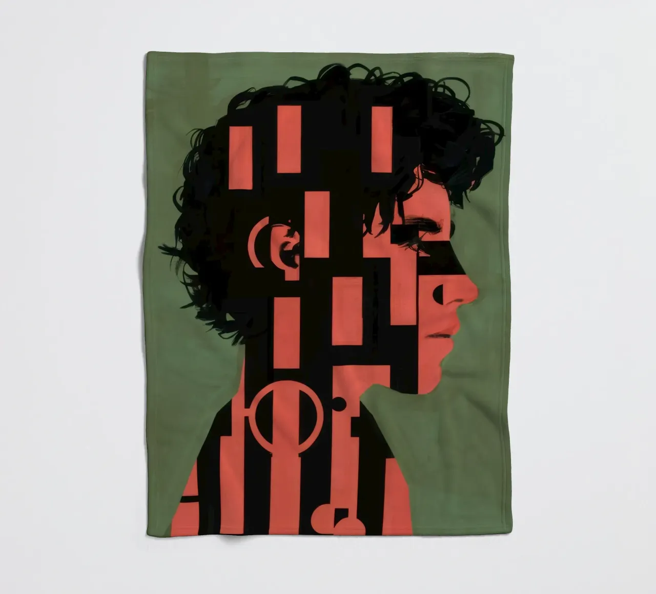 Profilo del modello grafico coperta in pile da Katarsis Mann