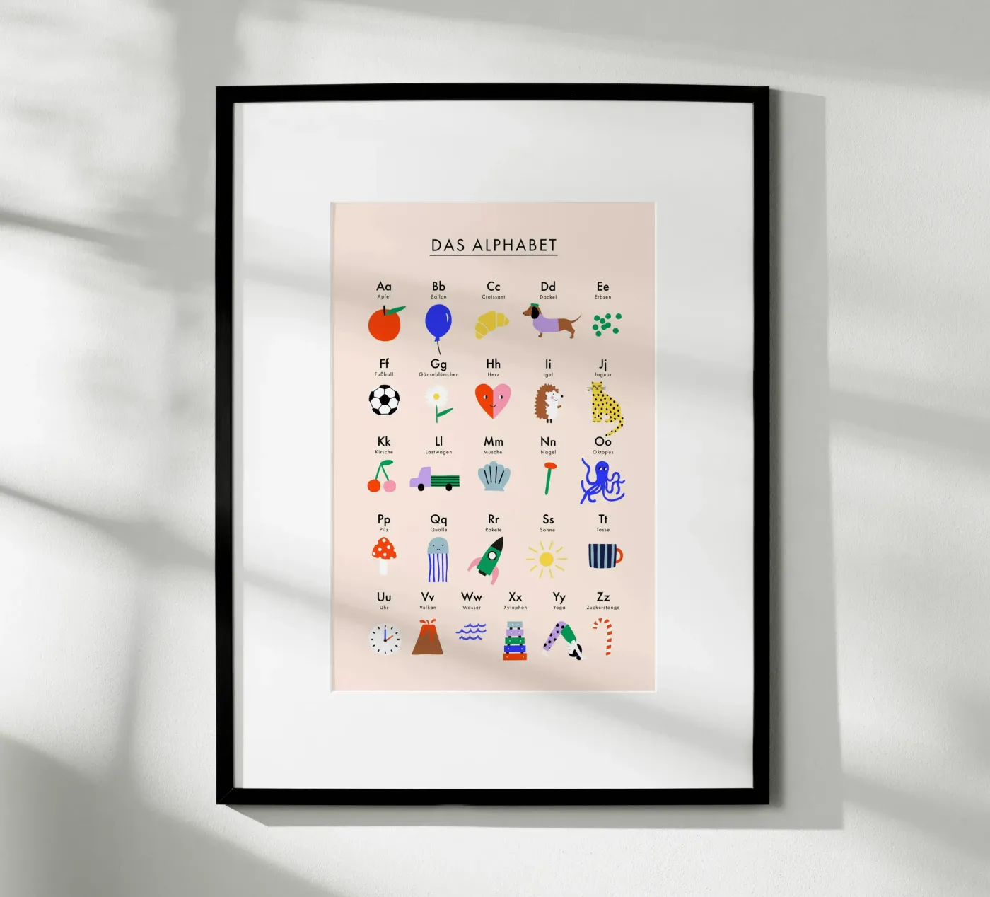 ABC Alphabet Poster von Maren Gross
