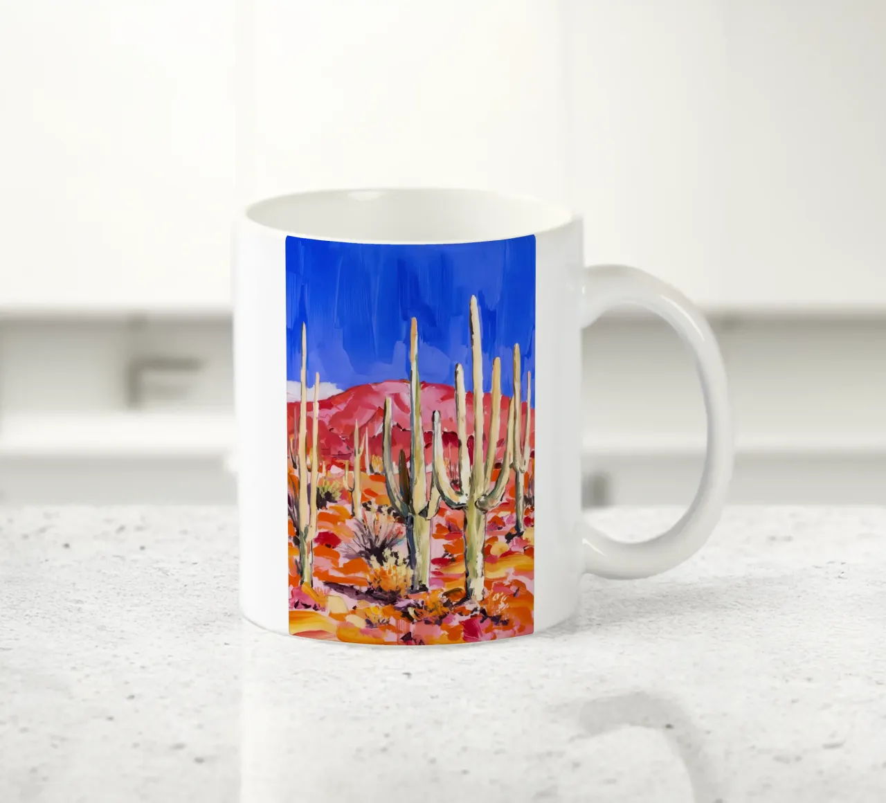 Saguaro Desert Sky tazza in ceramica da Angkasa Mist