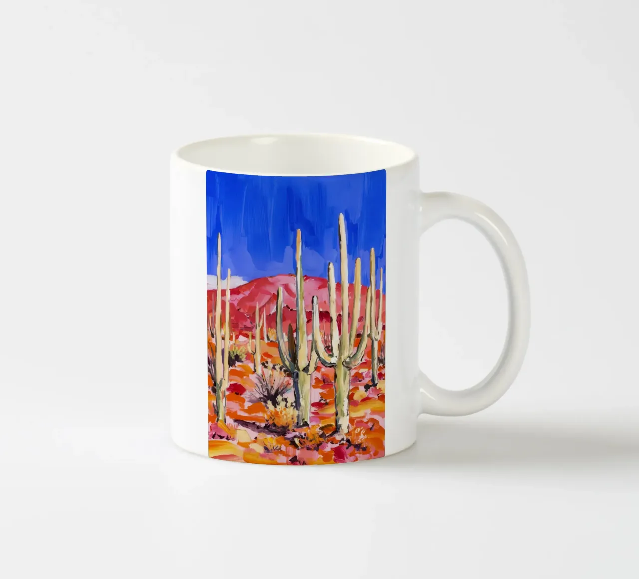 Saguaro Desert Sky tazza in ceramica da Angkasa Mist