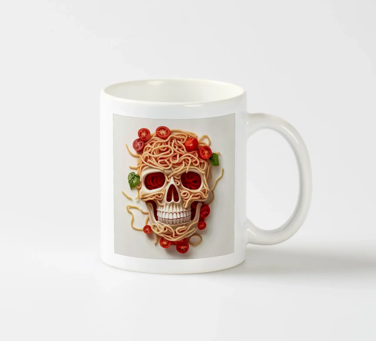 Teschio da cucina Spaghetti Forever tazza in ceramica da Autofocus