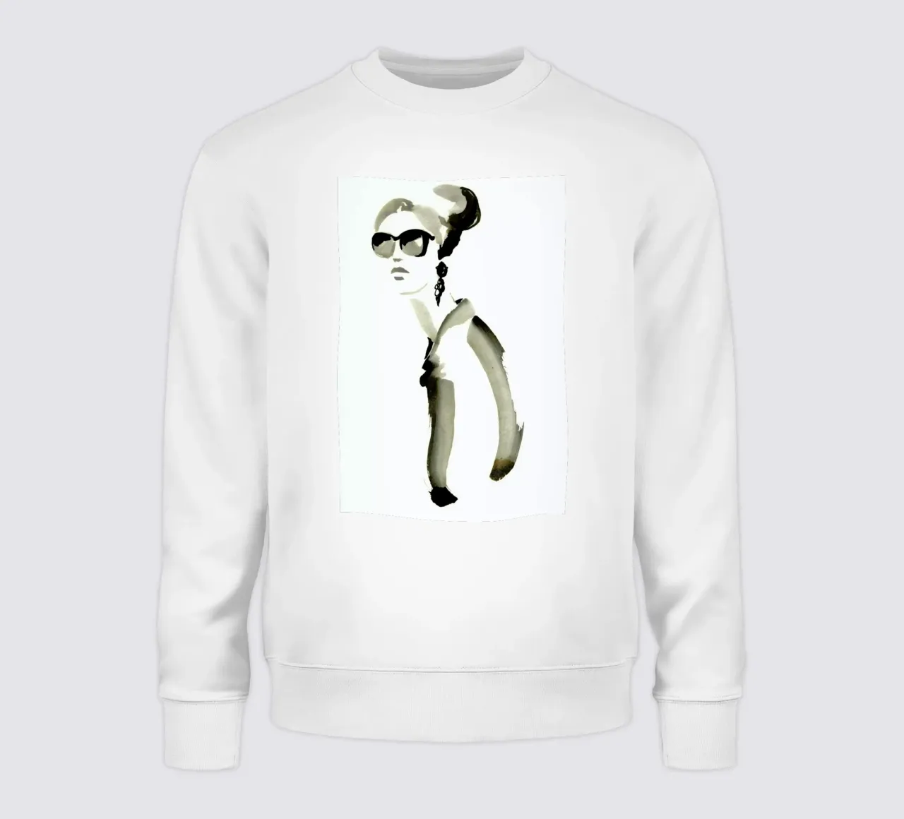 Silhouette felpa da Ekaterina Koroleva