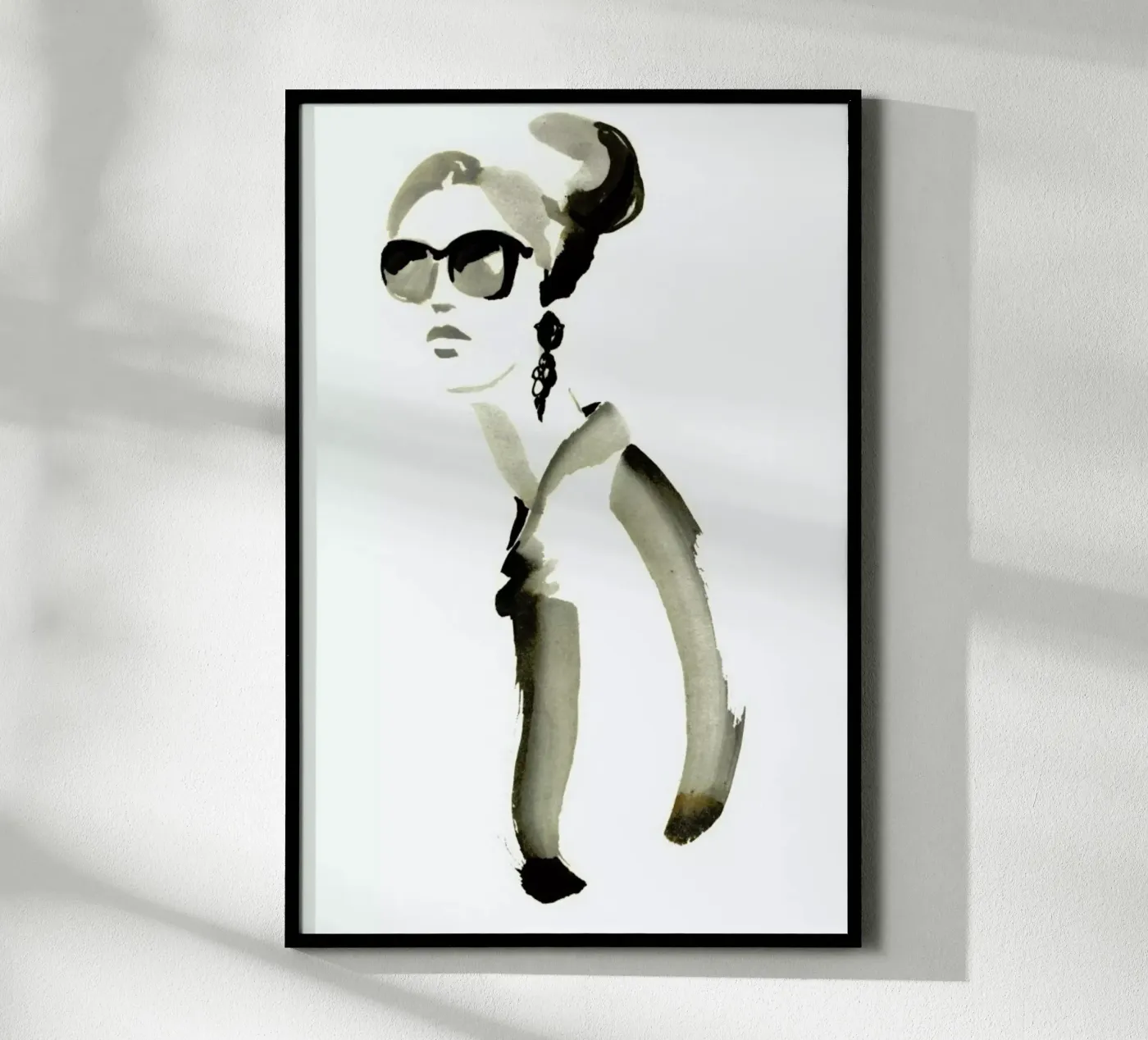 Silhouette poster by Ekaterina Koroleva