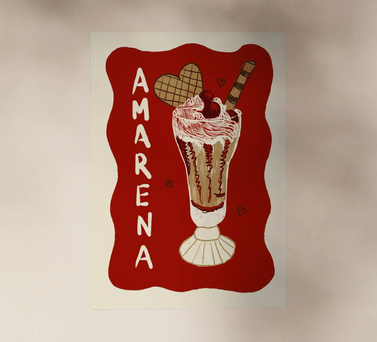 Amarena pellicola backlit da Studio Dolci