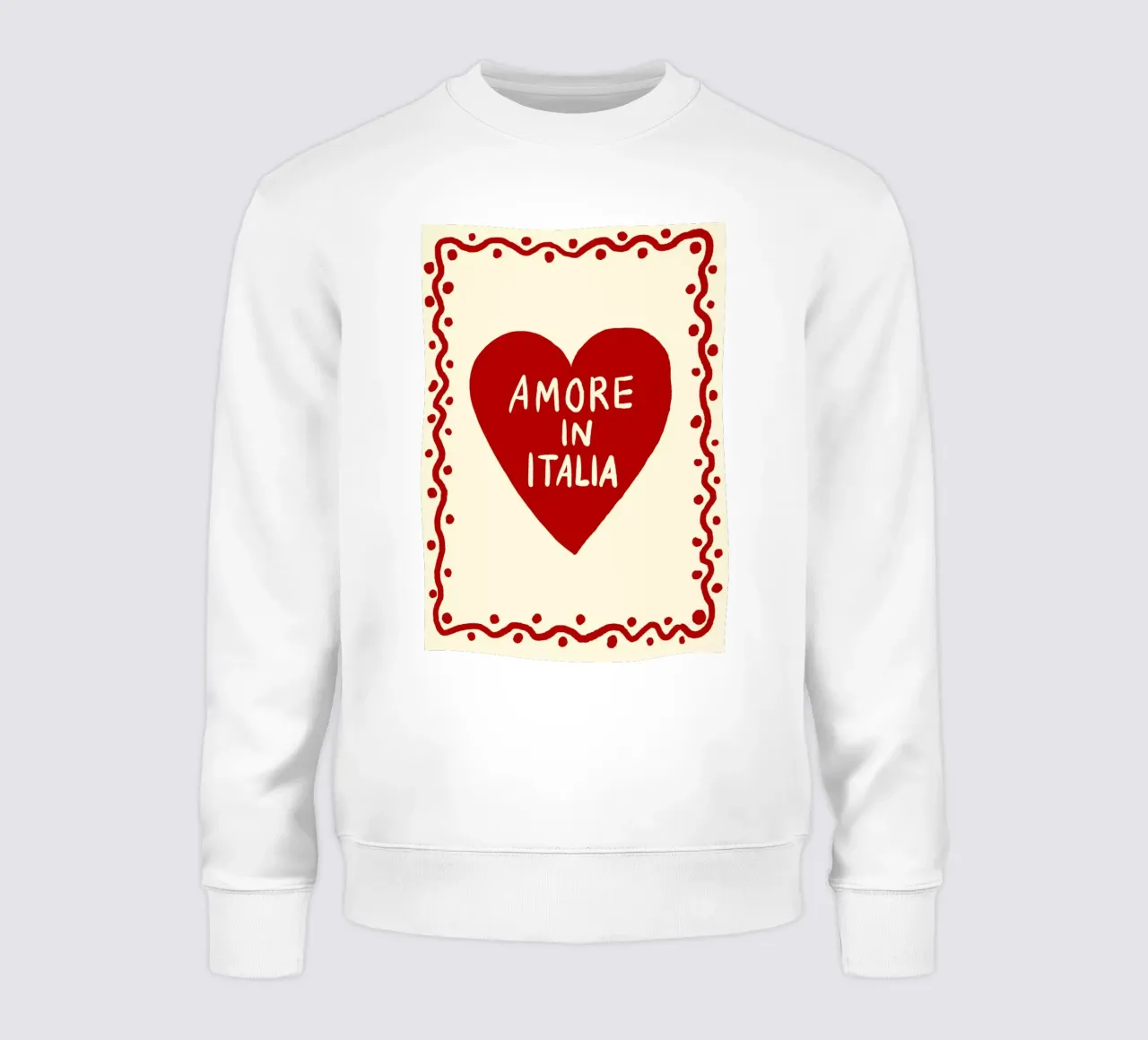 Amore in Italia felpa da Studio Dolci