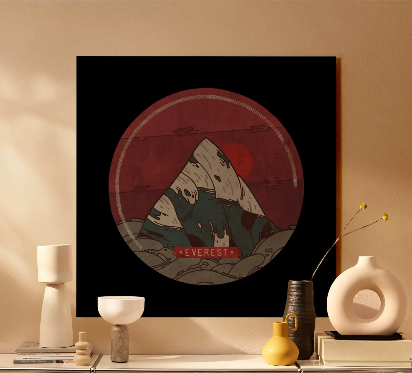 Everest acrylic glass by againstbound