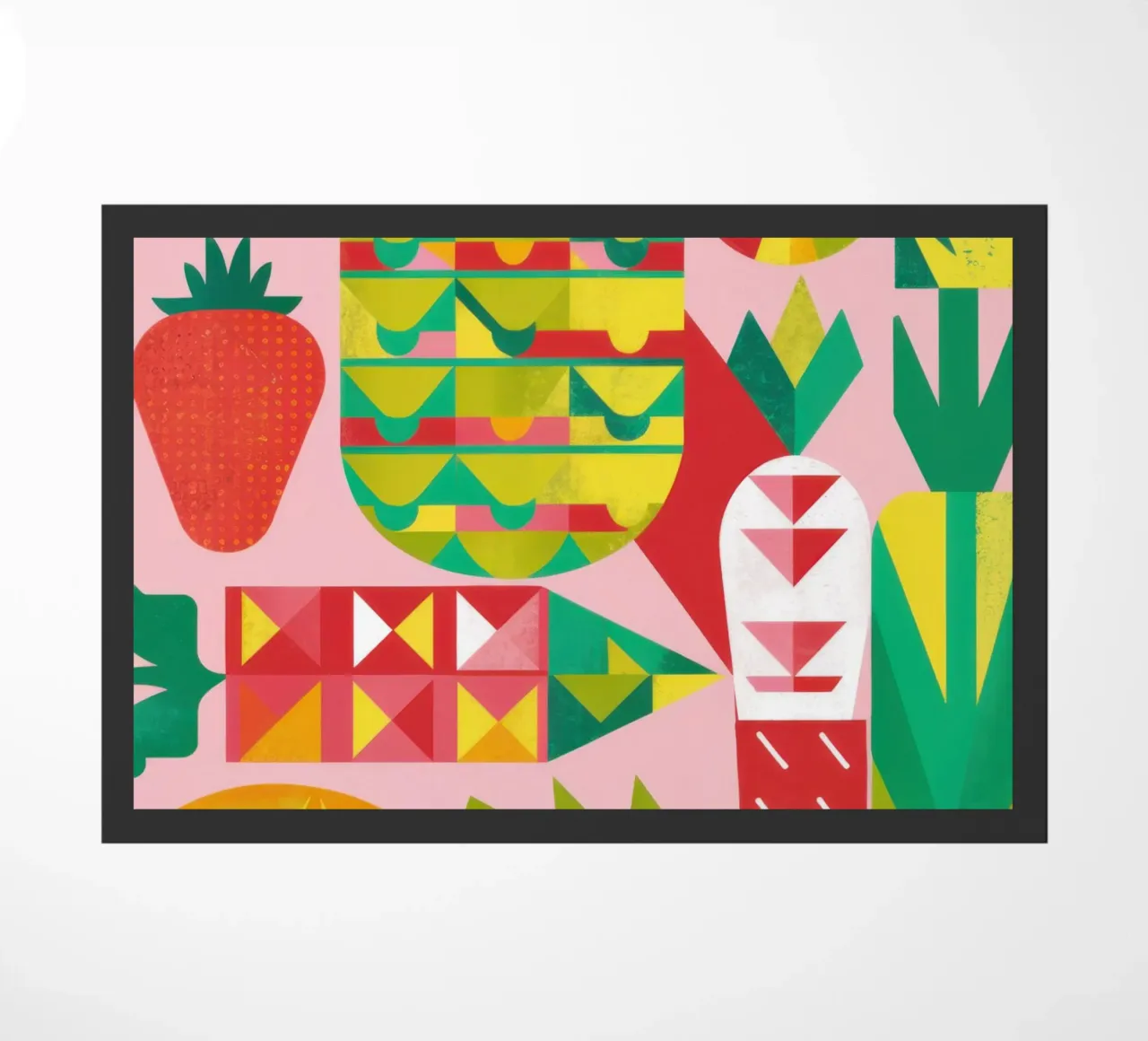 Insalata di frutta geometrica zerbino da Kala Martir