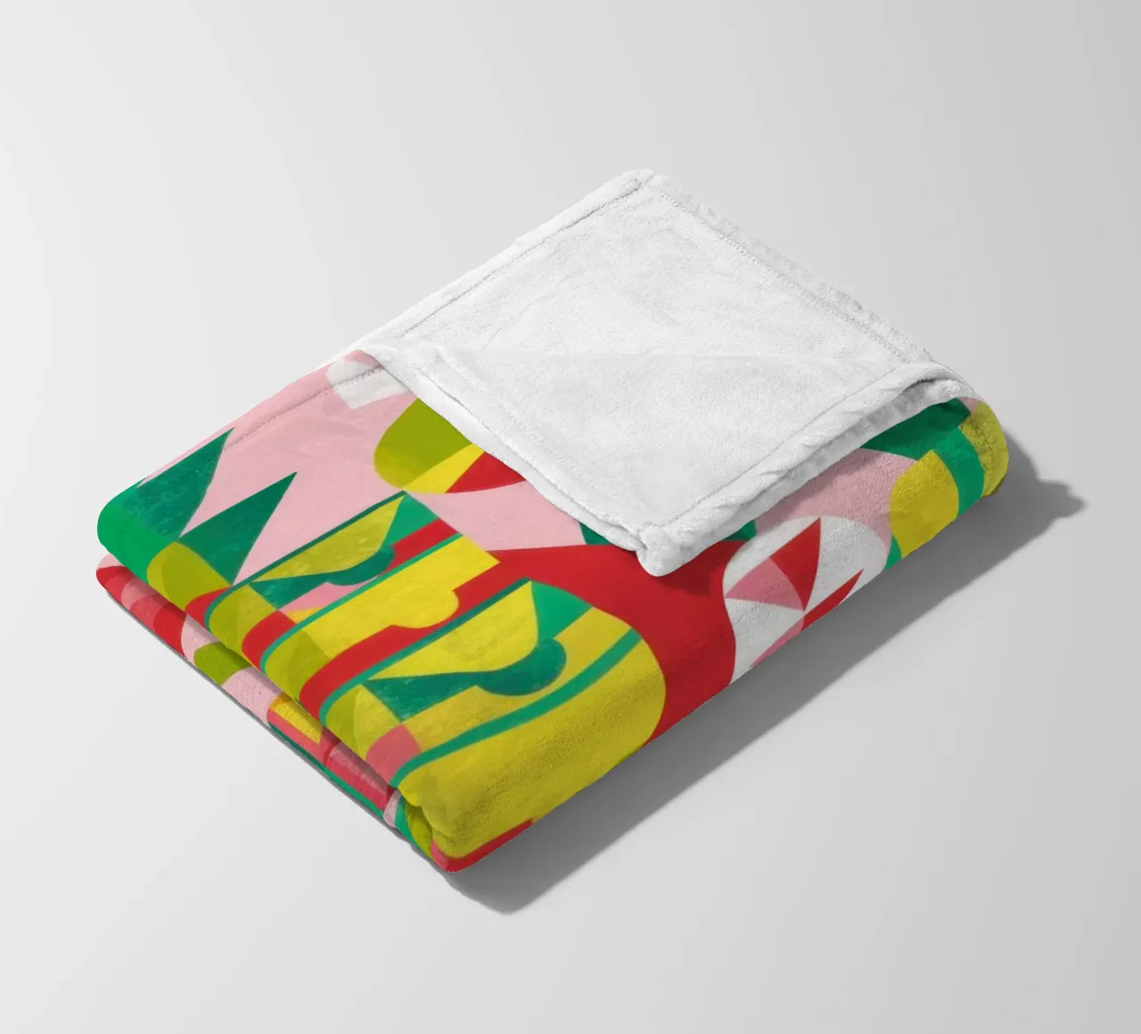 Insalata di frutta geometrica coperta in pile da Kala Martir