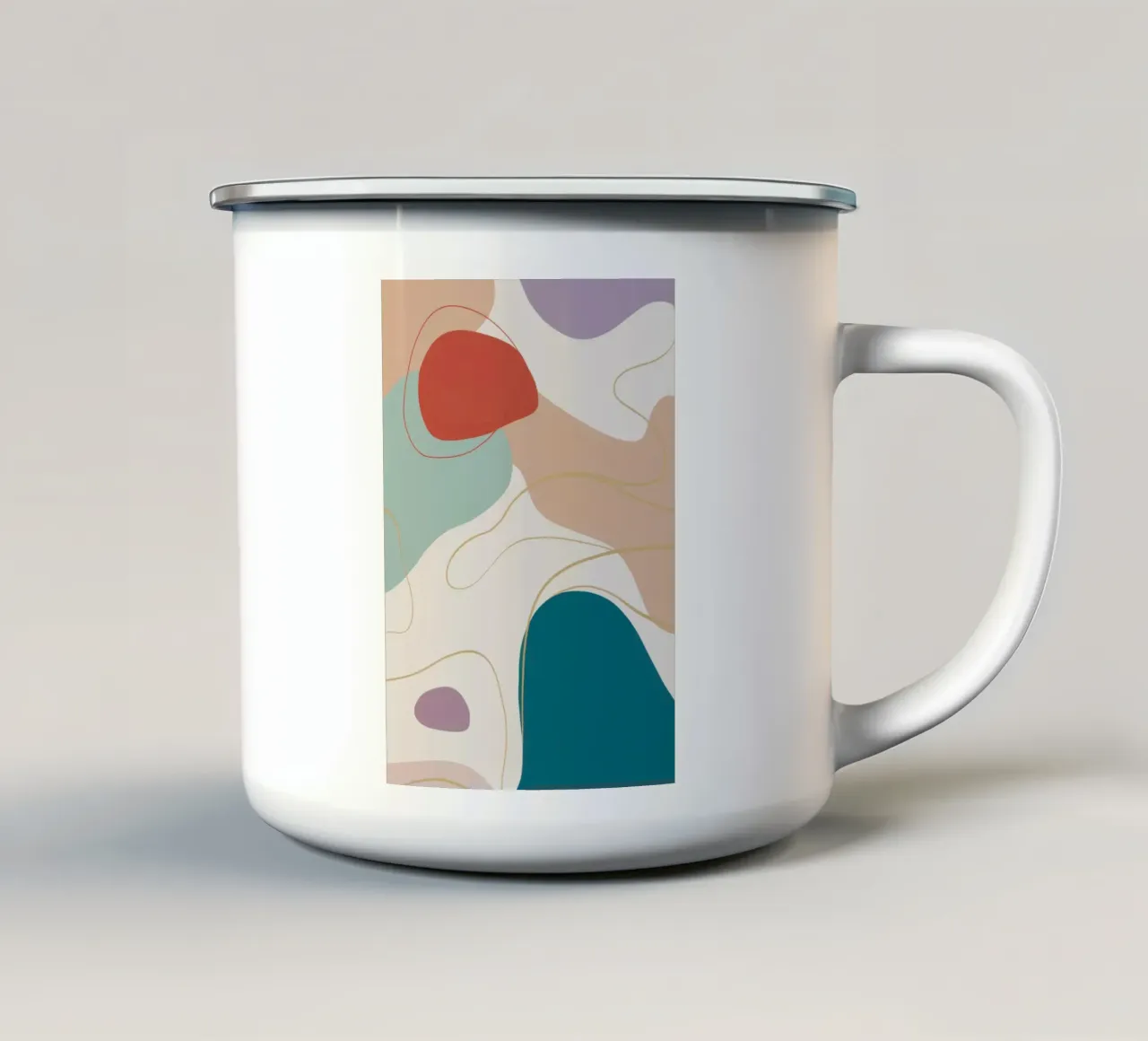 Linea Oro Serenity tazza in smalto da Halo Whisper