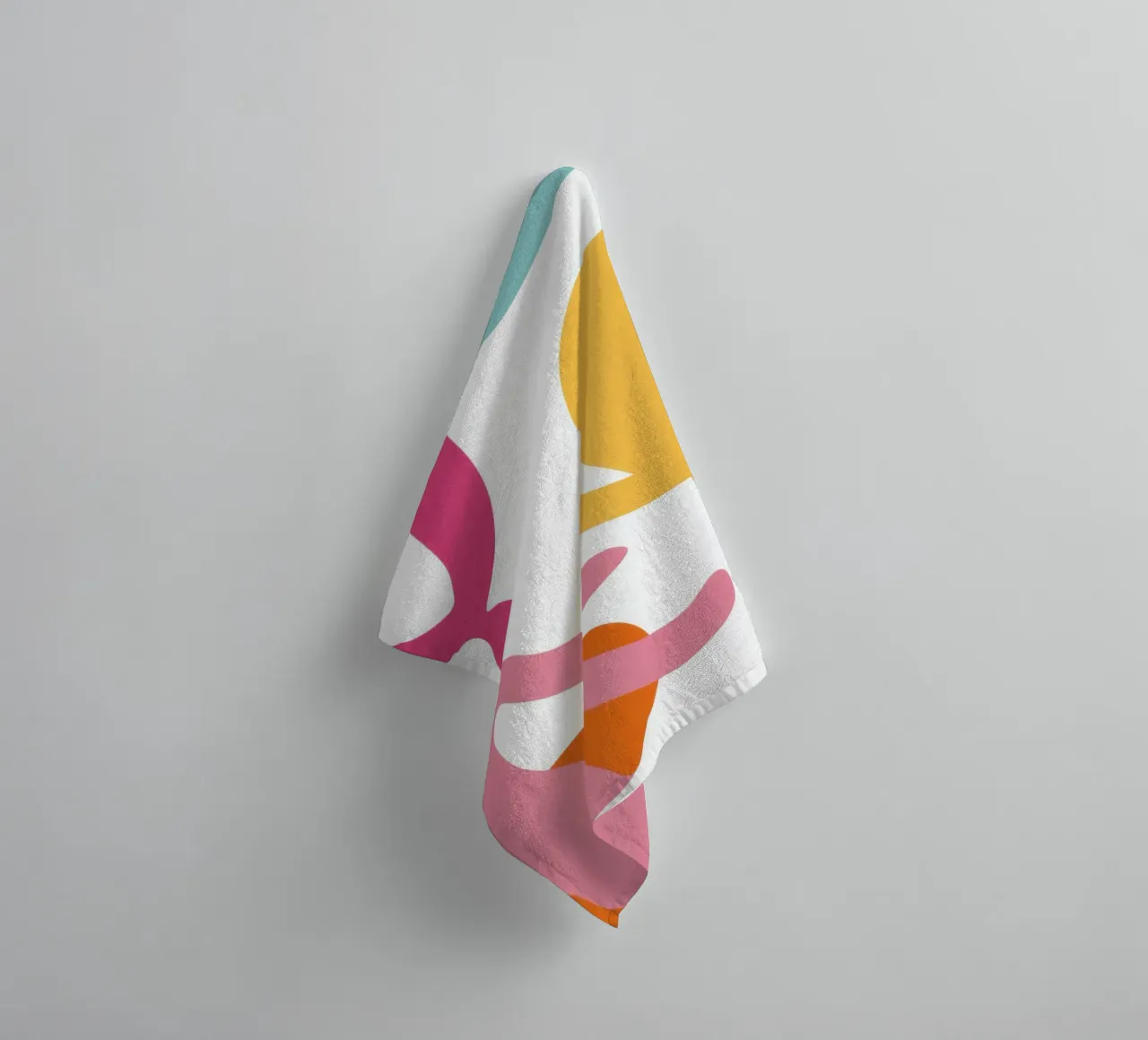 Speelse vormdans badhanddoek van Halo Whisper