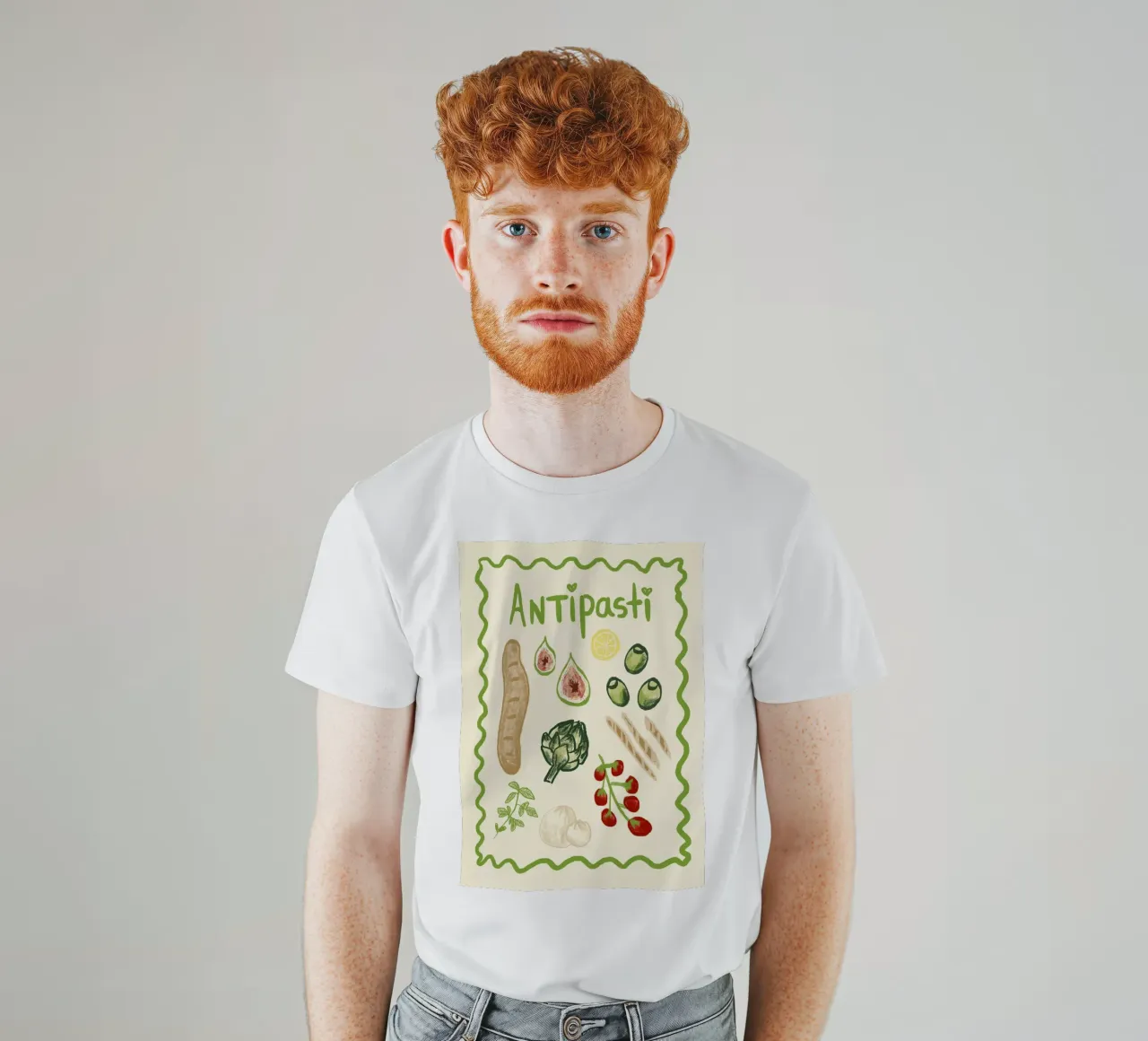 Antipasti t-shirt da Studio Dolci