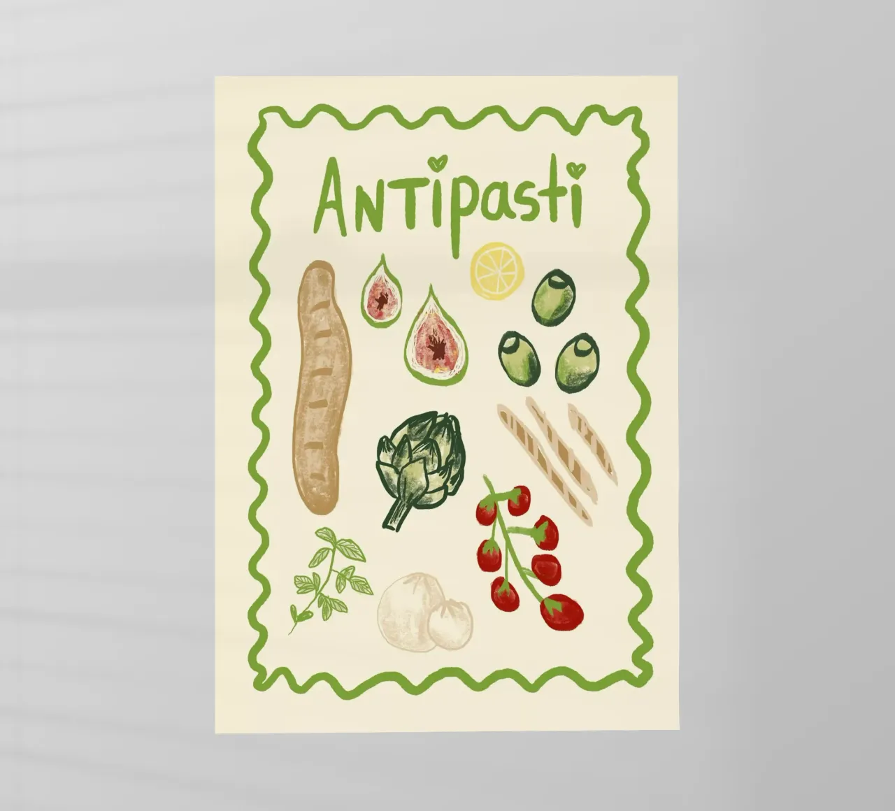 Antipasti pellicola backlit da Studio Dolci