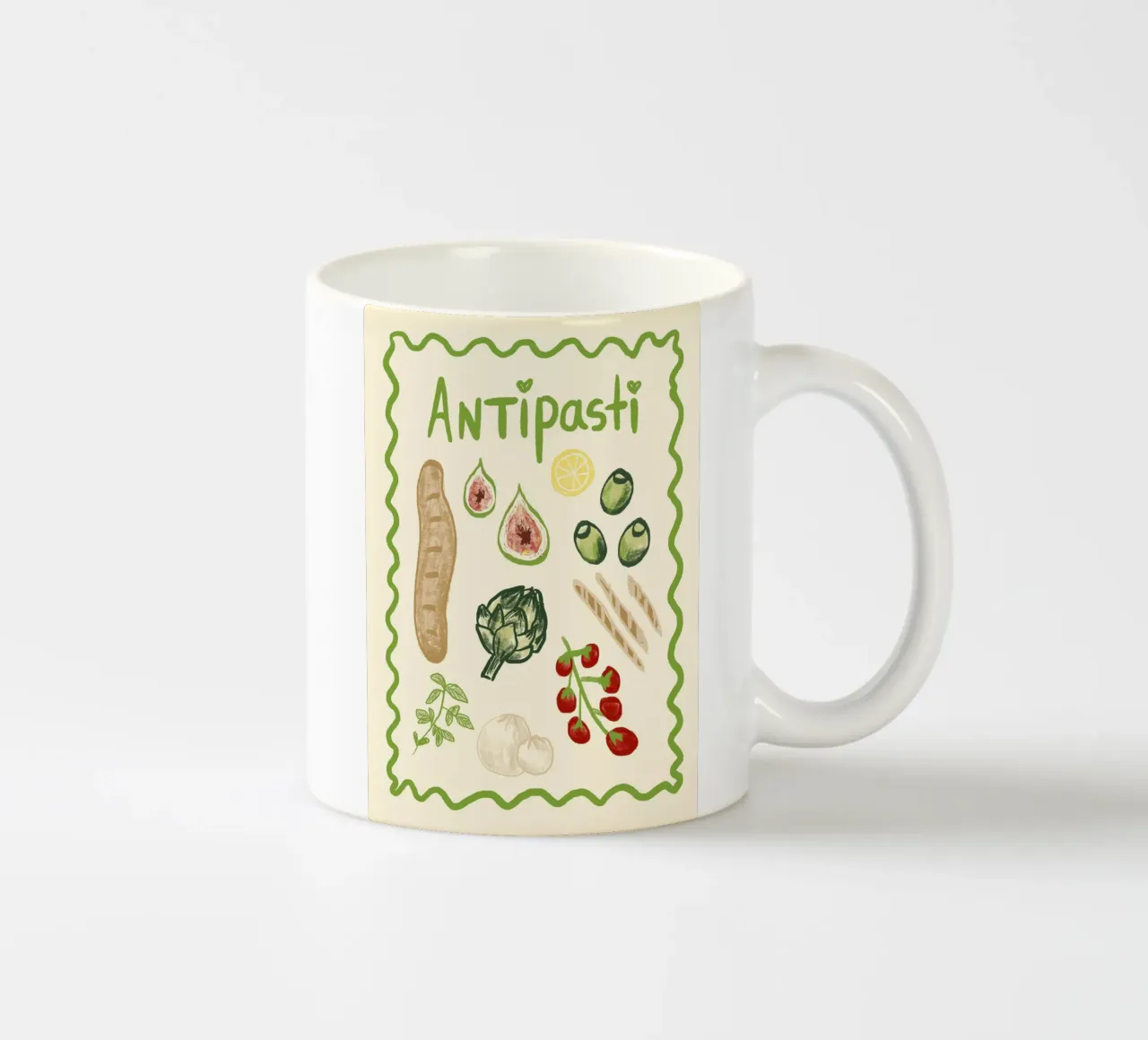 Antipasti tazza in ceramica da Studio Dolci