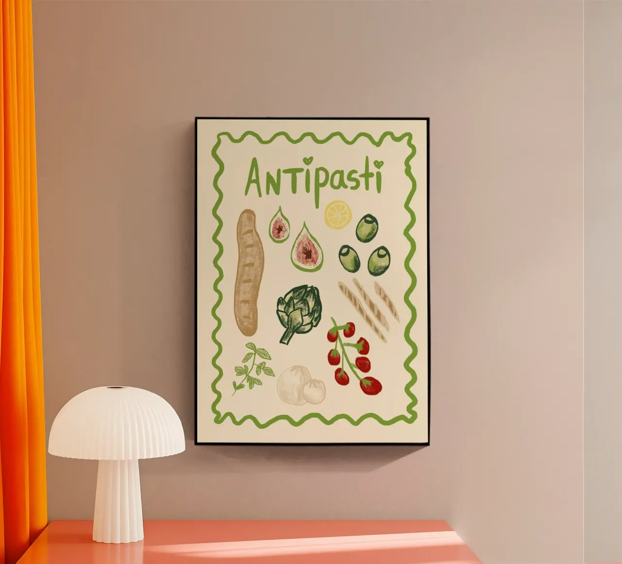 Antipasti plexiglass da Studio Dolci