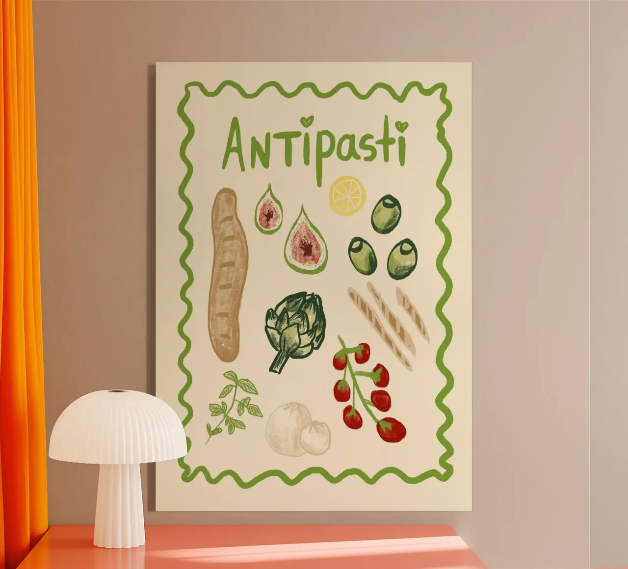 Antipasti plexiglass da Studio Dolci