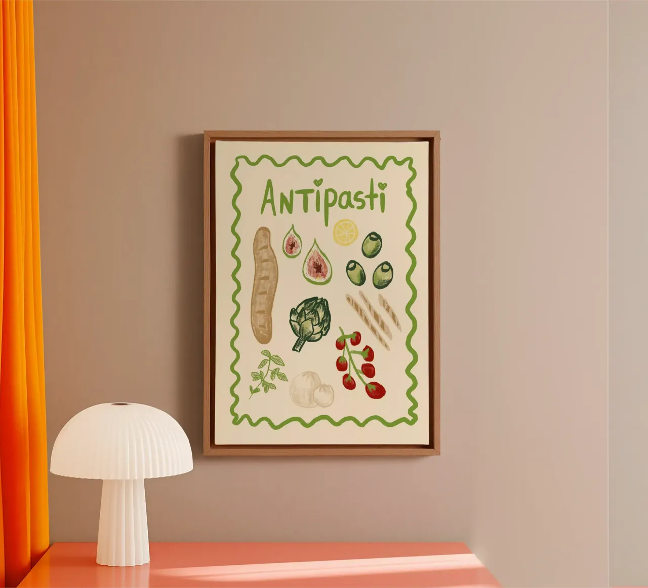 Antipasti toile de Studio Dolci