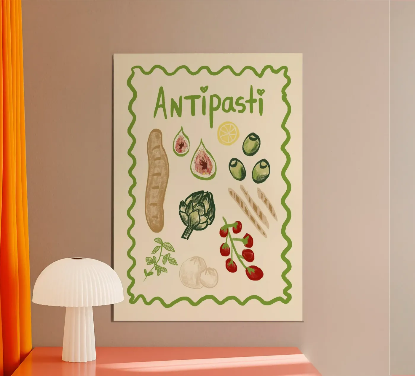 Antipasti poster da Studio Dolci