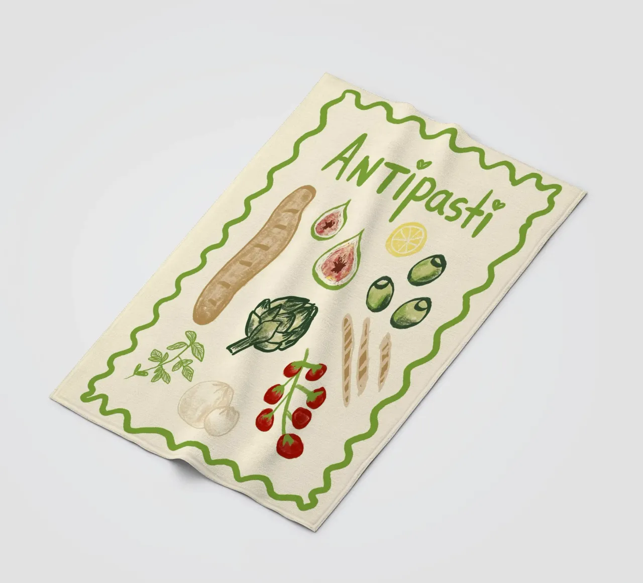 Antipasti coperta in pile da Studio Dolci