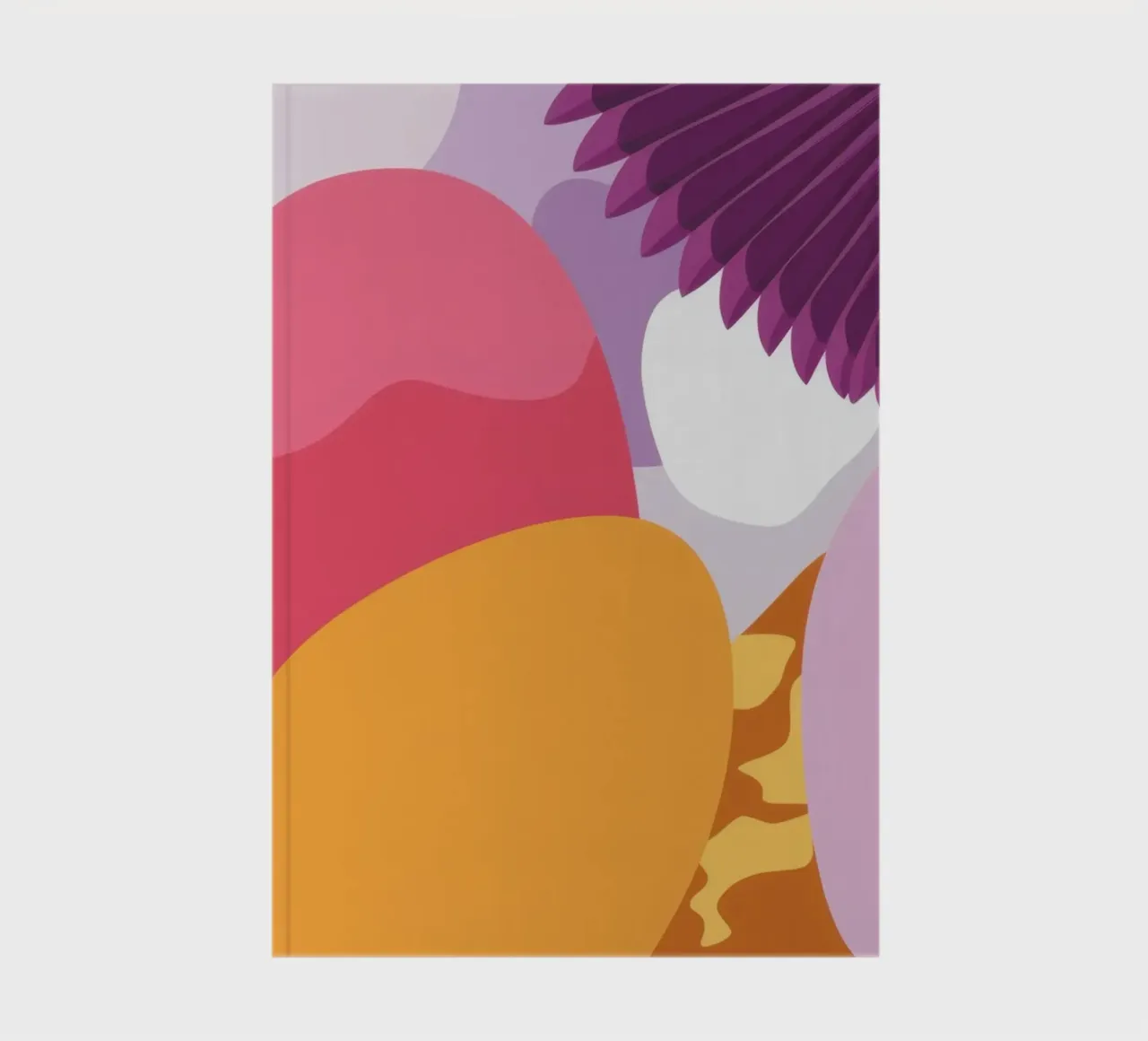 Abstract Winged Form notebook by Kala Martir