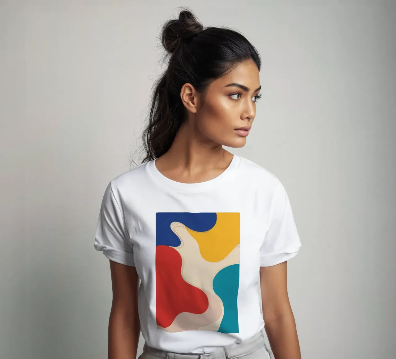 Forme di lava fluida t-shirt da Halo Whisper