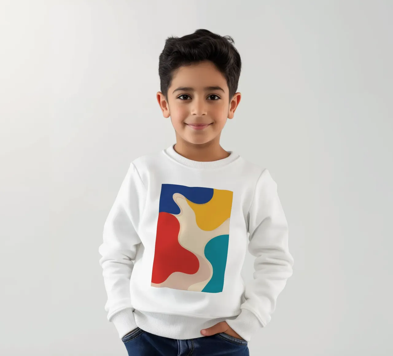 Forme di lava fluida felpa bambino da Halo Whisper