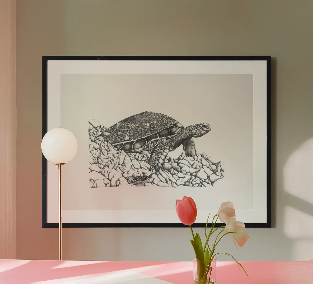 Turtlesphere poster da picazzy