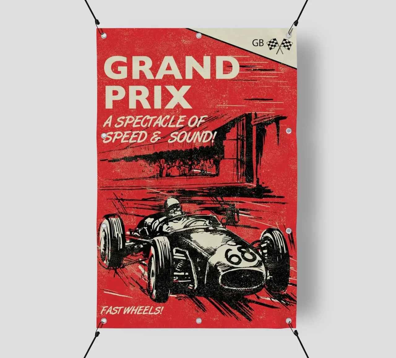 Grand Prix telo in pvc da Rocket68